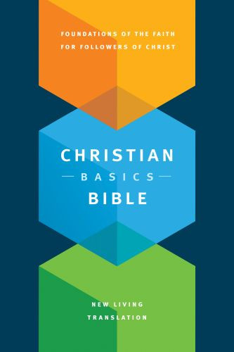 Christian Basics Bible NLT  - Hardcover With ribbon marker(s)