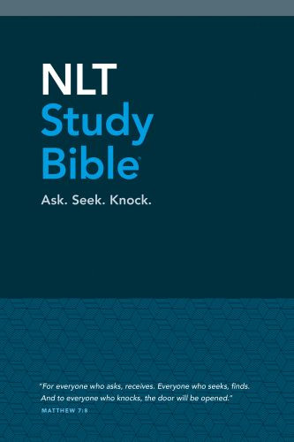 NLT Study Bible (Hardcover Cloth, Blue, Red Letter) - Hardcover Twilight Blue Cloth