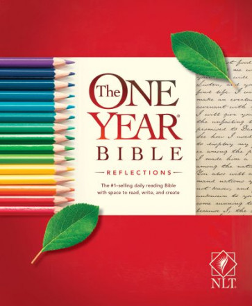 One Year Bible Reflections NLT  - Softcover