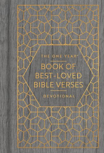 The One Year Book of Best-Loved Bible Verses Devotional - Hardcover