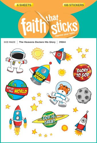 The Heavens Declare His Glory - Stickers