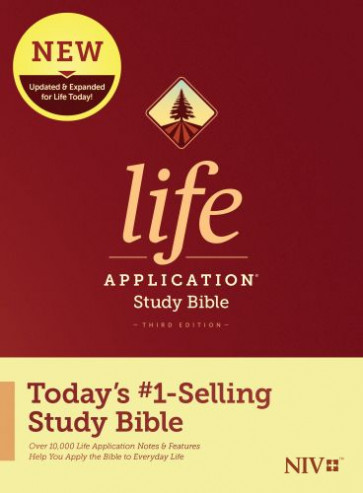 NIV Life Application Study Bible, Third Edition (Hardcover) - Hardcover With printed dust jacket