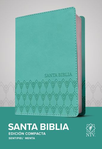 Santa Biblia NTV, Edición compacta (SentiPiel, Menta) - LeatherLike Mint With ribbon marker(s)