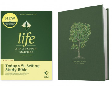 NLT Life Application Study Bible, Third Edition (Hardcover, Red Letter) - Hardcover With dust jacket