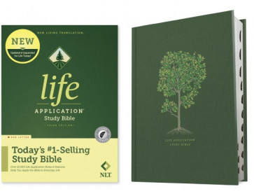 NLT Life Application Study Bible, Third Edition (Hardcover, Indexed, Red Letter) - Hardcover With thumb index