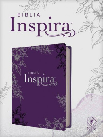 Biblia Inspira NTV (Tapa dura de SentiPiel, Lavanda) - Hardcover Lavender With ribbon marker(s) Wide margin