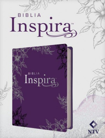 Biblia Inspira NTV (Tapa dura de SentiPiel, Lavanda) - Hardcover Lavender With ribbon marker(s) Wide margin