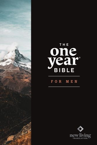 NLT The One Year Bible for Men (Hardcover) - Hardcover
