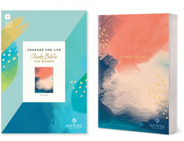 NLT Courage For Life Study Bible for Women, Filament Enabled (Softcover) - Softcover