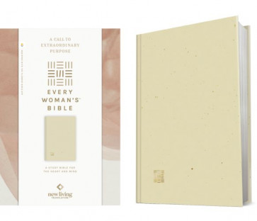 NLT Every Woman’s Bible (Hardcover, Gold Dust, Red Letter, Filament Enabled) - Hardcover Gold Dust