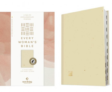 NLT Every Woman’s Bible (Hardcover, Gold Dust, Indexed, Red Letter, Filament Enabled) - Hardcover Gold Dust With thumb index