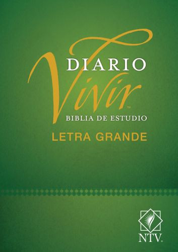 Biblia de estudio del diario vivir NTV, letra grande (Tapa dura, Letra Roja) - Hardcover
