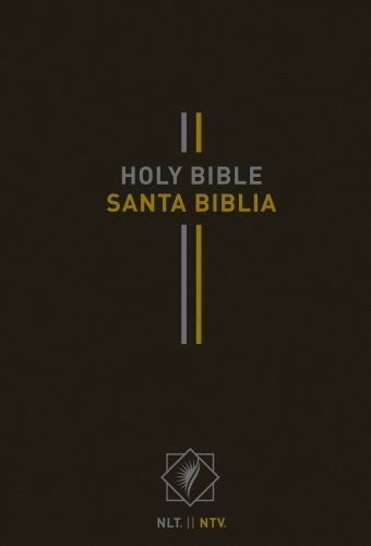 Bilingual Bible / Biblia bilingüe NLT/NTV (Hardcover, Black) - Hardcover