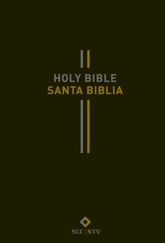 Bilingual Bible / Biblia bilingüe NLT/NTV (Hardcover, Black) - Hardcover