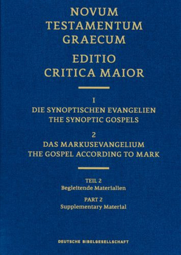 Gospel of Mark, Editio Critica Maior 2.2 (Hardcover) - Hardcover Cloth over boards