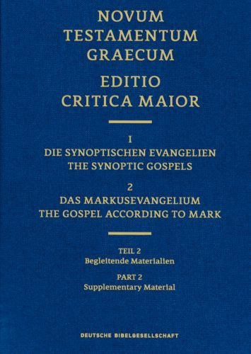 Gospel of Mark, Editio Critica Maior 2.2 (Hardcover) - Hardcover Cloth over boards