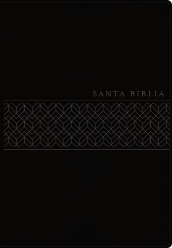 Santa Biblia NTV, Edición manual, letra gigante (SentiPiel, Negro, Índice, Letra Roja) - LeatherLike With thumb index and ribbon marker(s)