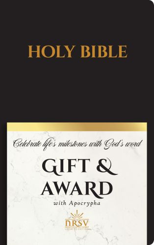 NRSV Updated Edition Gift & Award Bible with Apocrypha (Imitation Leather, Black) - Imitation Leather