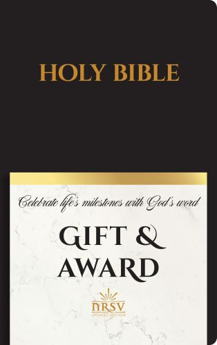 NRSV Updated Edition Gift & Award Bible (Imitation Leather, Black) - Imitation Leather