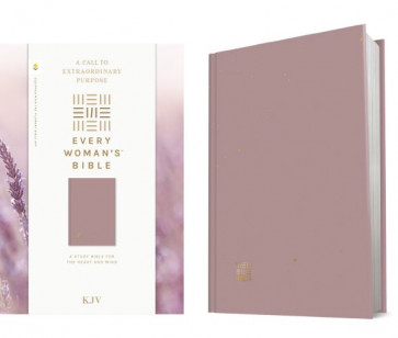 KJV Every Woman's Bible, Filament Enabled (Hardcover, Plum, Red Letter) - Hardcover Plum With ribbon marker(s)