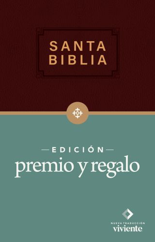 Santa Biblia NTV, Edición premio y regalo  (ViniPiel, Vino tinto, Letra Roja) - Softcover Burgundy Vinyl-covered