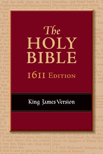 KJV Bible--1611 Edition (Genuine Leather, Black) - Sewn Genuine Leather With ribbon marker(s)