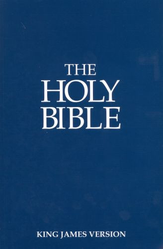 KJV Economy Bible (Softcover, Blue) - Softcover