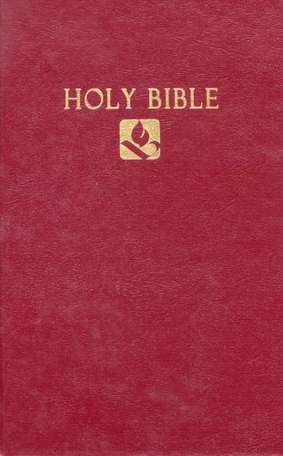 NRSV Pew Bible  - Hardcover Red Paper over boards