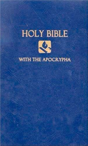 NRSV Pew Bible with the Apocrypha (Hardcover, Blue) - Hardcover Paper over boards