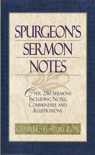 Spurgeon's Sermon Notes - Hardcover Paper over boards
