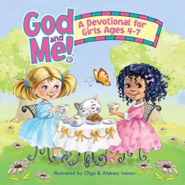 Devotional for Girls Ages 4-7 - Hardcover Sewn Cloth over boards