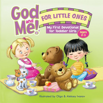 God and Me! for Little Ones - Hardcover Sewn Cloth over boards