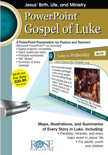 Gospel of Luke PowerPoint - CD-ROM Macintosh