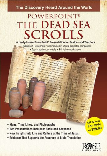Dead Sea Scrolls PowerPoint - CD-ROM Macintosh