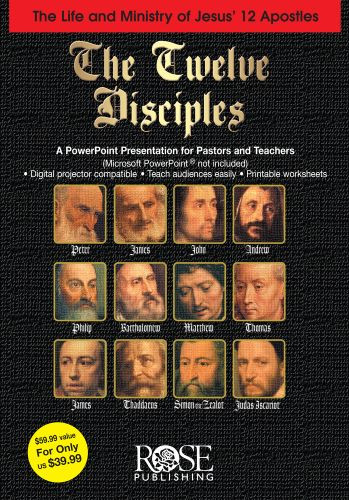 Twelve Disciples PowerPoint - CD-ROM Macintosh