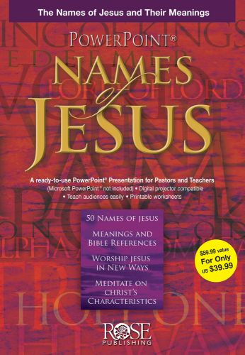Names of Jesus PowerPoint - CD-ROM Macintosh