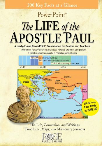 Life of the Apostle Paul PowerPoint - CD-ROM Macintosh