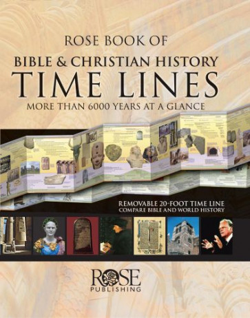 Rose Book of Bible and Christian History Time Lines - Hardcover