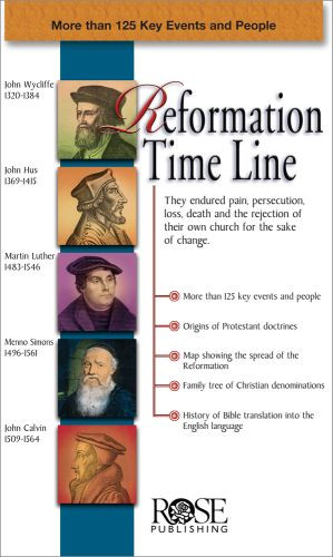 Reformation Time Line - Pamphlet