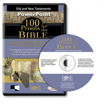 100 Proofs for the Bible: Old and New Testaments PowerPoint - CD-ROM Macintosh