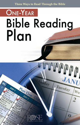 One-Year Bible Reading Plan - Pamphlet