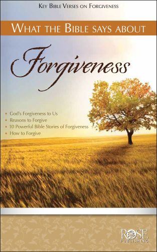 What the Bible Says about Forgiveness - Pamphlet