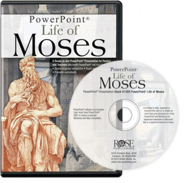 Life of Moses PowerPoint - CD-ROM Macintosh
