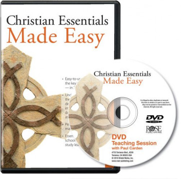 Christian Essentials Made Easy: Key Christian Beliefs in 20 Minutes DVD Bible Study - CD-ROM