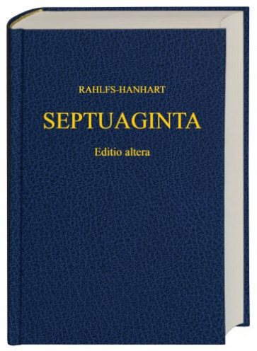 Septuaginta (Rahlfs) (Hardcover) - Hardcover Cloth over boards