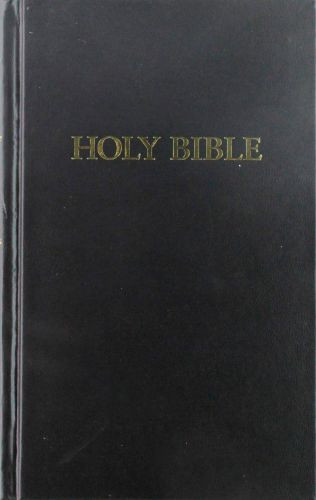 KJV Pew Bible (Hardcover, Black) - Hardcover Paper over boards