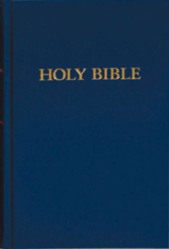 KJV Pew Bible (Hardcover, Blue) - Hardcover Paper over boards