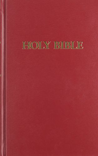 KJV Pew Bible (Hardcover, Red) - Hardcover Cloth over boards