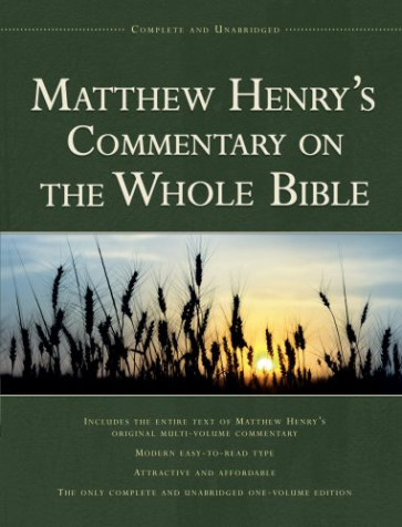 Matthew Henry’s Commentary on the Whole Bible, 1-Volume Edition - Hardcover Paper over boards