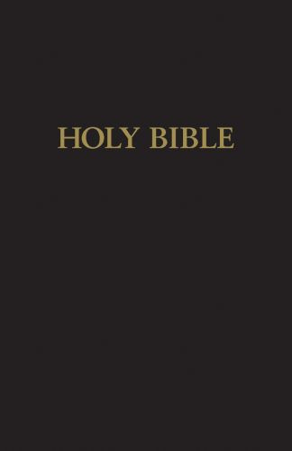 KJV Large Print Pew Bible (Hardcover, Black) - Hardcover Paper over boards